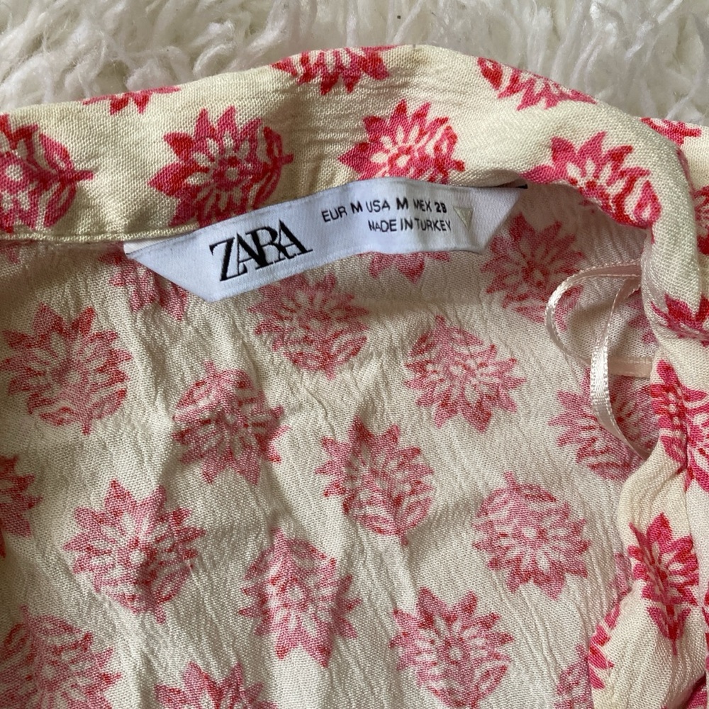 Zara Pink Floral Skirt Set - Picture 3 of 5